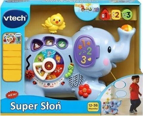 Игрушка интерактивная Vtech Super Słoń (318938)