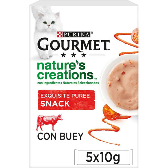 PURINA Gourmet Puree Beef 55x10g Cat Food