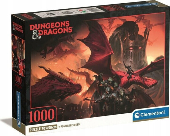 Clementoni Clementoni Puzzle 1000el Dungeons & Dragons 39914