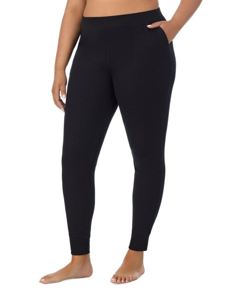 Plus Size Cozy Stretch Thermal Leggings