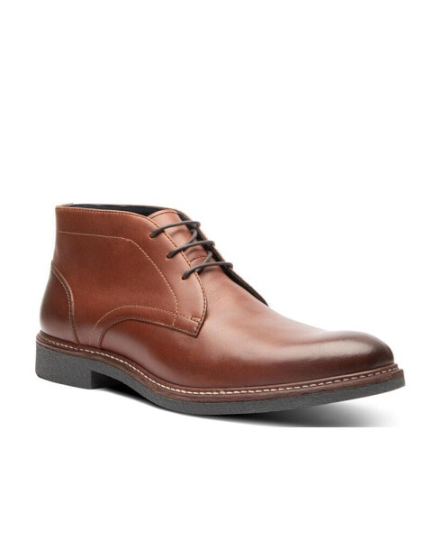 Men's Alder Casual Three-Eyelet Leather Chukka Boots