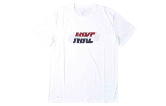 Nike Dri-FIT Legend Logo印花短袖T恤 男款 白色 / Футболка Nike Dri-FIT Legend LogoT CT6471-100