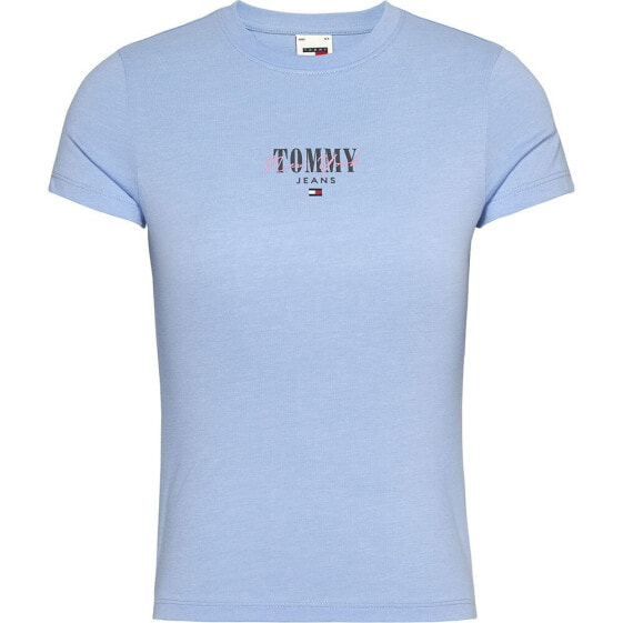 TOMMY JEANS Slim Essntl Logo 1 Ext short sleeve T-shirt