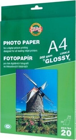 Koh I Noor Papier fotograficzny do drukarki A4 (PA05KH)