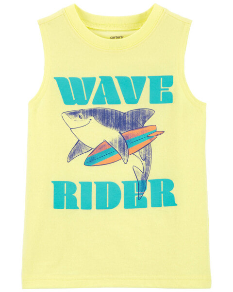 Baby Wave Rider Graphic Tank 24M