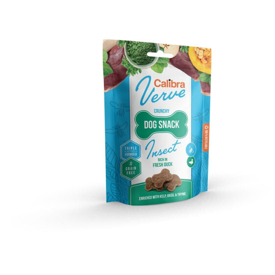 CALIBRA Verve Crunchy Snack Insects And Fresh Duck 150g Dog Snack