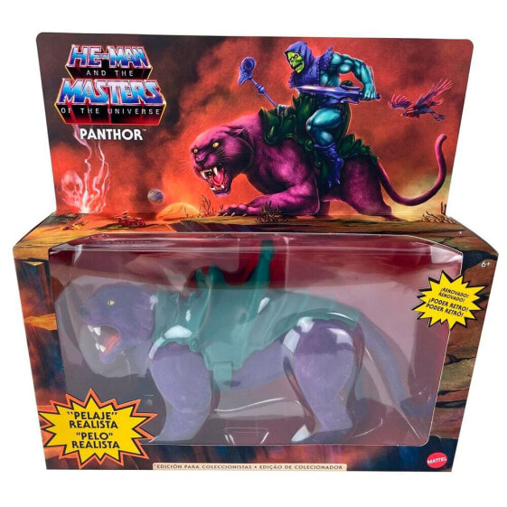 MASTERS OF THE UNIVERSE Flocked Panthor Figure 23 cm