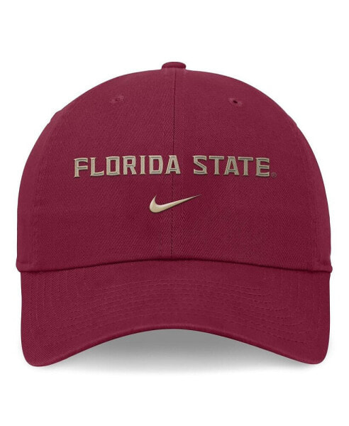 Men's and Women's Garnet Florida State Seminoles 2024 Sideline Club Adjustable Hat