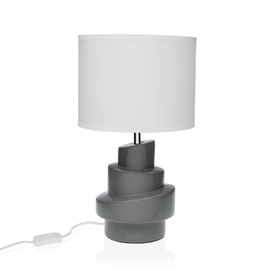 Настольная лампа Versa Серый Белый Керамика 40 W 20 x 35 cm