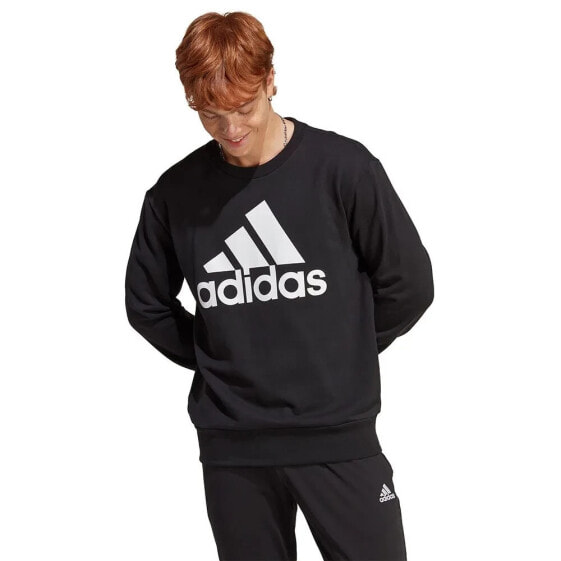 Стильная стандартная мужская толстовка Adidas Bl Ft Sweatshirt