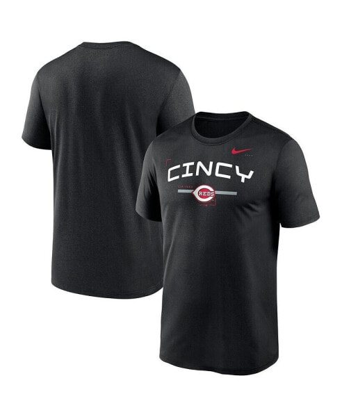 Men's Black Cincinnati Reds Local Legend T-shirt