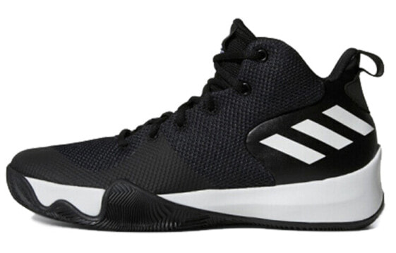 Кроссовки мужские Adidas Explosive Flash черно-белые