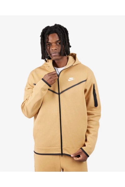 Толстовка Nike Sportswear Tech Fleece Full-Zip Hoodie Erkek Sweatshirt