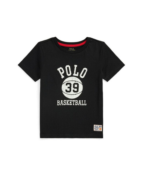 Kid's Logo Cotton Jersey T-shirt