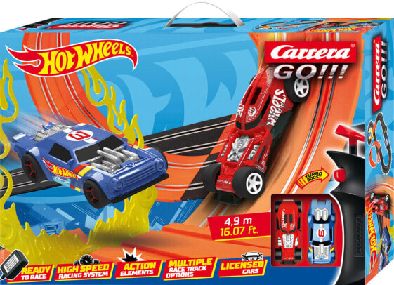 Carrera GO!!! Hot Wheels 4.9 - Racing vehicle & track set - 6 yr(s) - Multicolour