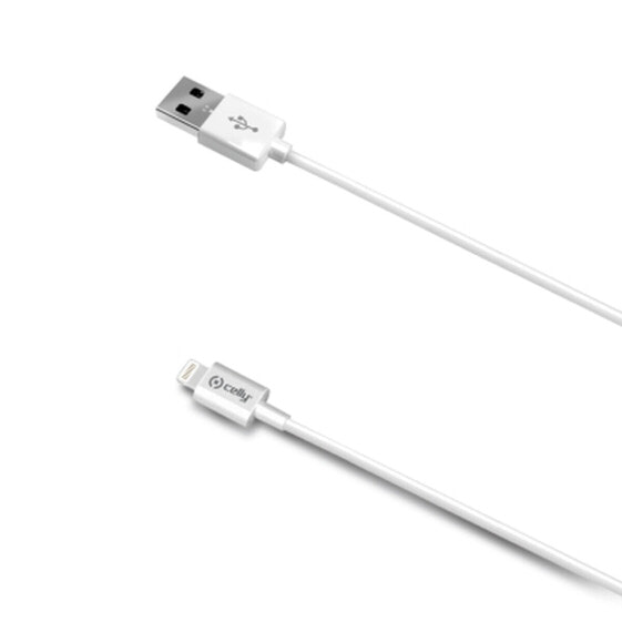 Кабель USB—Lightning Celly USBIP52M 2 m Белый