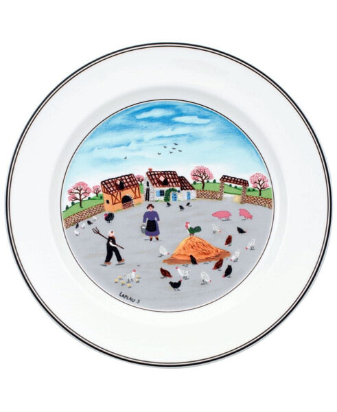 Design Naif Dinner Plate Country Yard