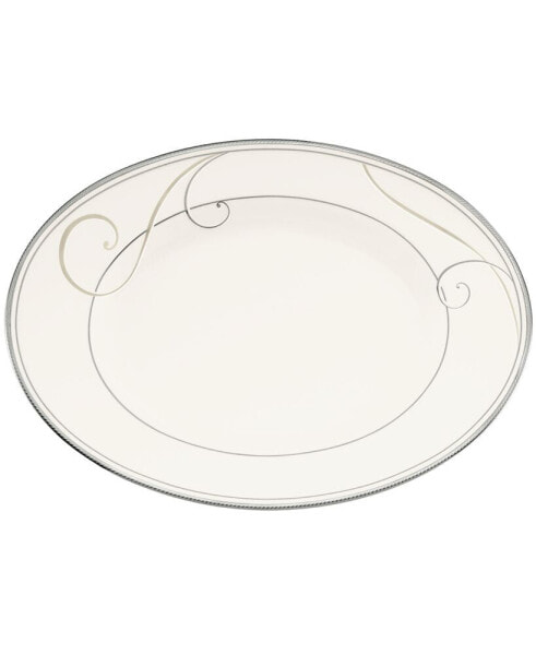 Platinum Wave Butter Relish Tray