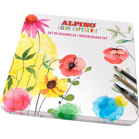 ALPINO Set Color Experience 36 Watercolours And Accessories