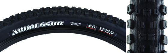 Maxxis Aggressor Tire - 29 x 2.3, Tubeless, Folding, Black, Dual, EXO