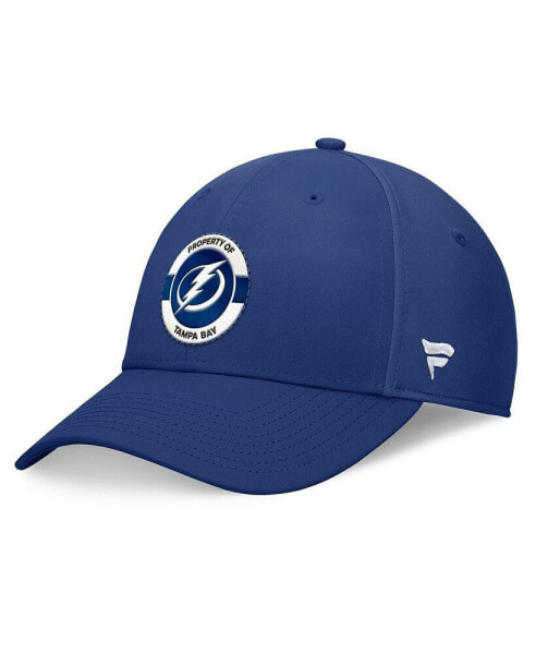 Men's Blue Tampa Bay Lightning Authentic Pro Training Camp Flex Hat