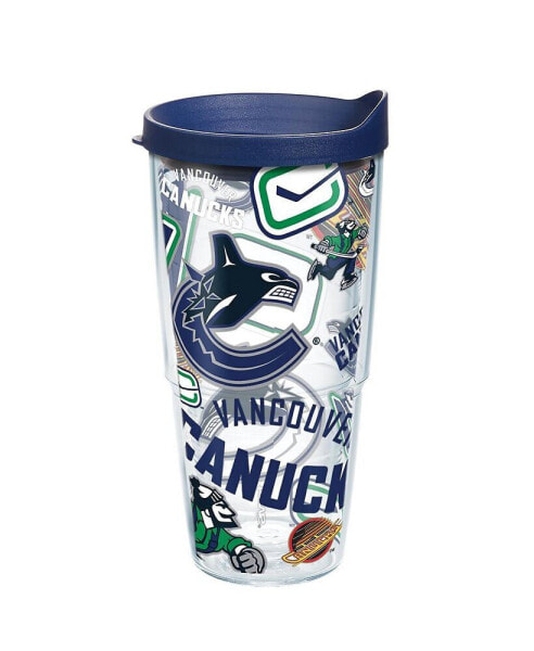 Vancouver Canucks 24 Oz All Over Classic Tumbler