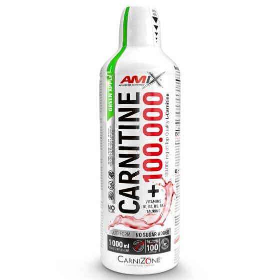 AMIX Carnitine 100.000 1L Fat Burner Green Apple