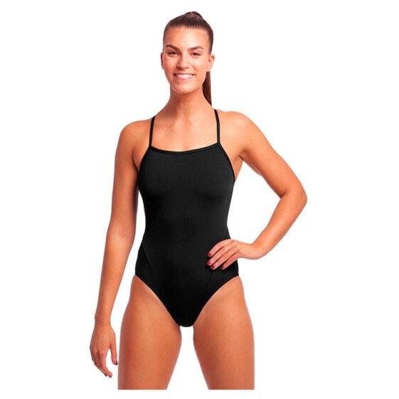 Черный плавательный купальник Funkita Swim Secure Still