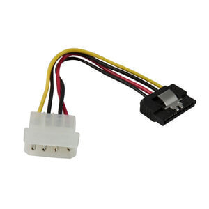 Synergy 21 SATA - 0.15m - 0.15 m - SATA 15-pin - Molex (4-pin) - Female - Female - Straight