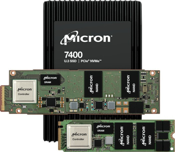 Micron 7400 PRO MTFDKCB3T8TDZ-1AZ1ZABYY?CPG 3840 GB 1 DWPD U.3 PCIe 4.0 NVMe