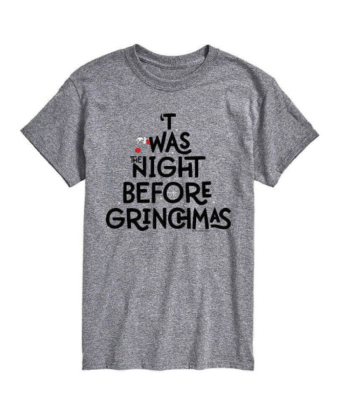 Men's Dr. Seuss The Grinch Night Before Christmas Graphic T-shirt