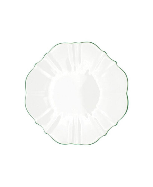 Amelie Forest Green Rim 8.5" Salad Plate