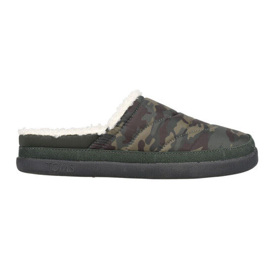 TOMS Sage Scuff Womens Green Casual Slippers 10016813T