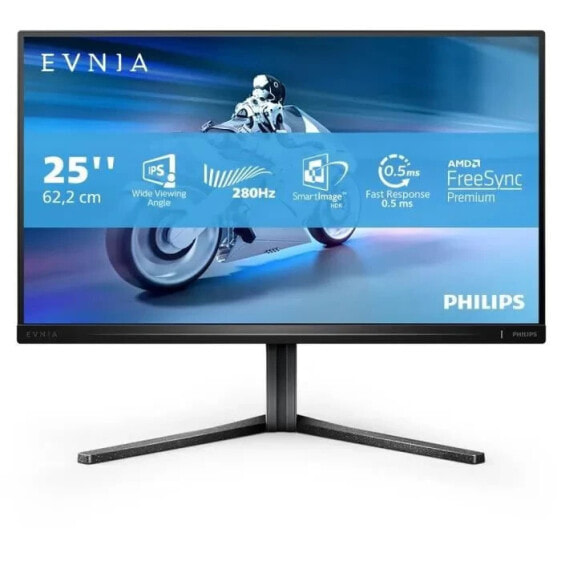 Монитор для игр Philips 25M2N5200P 24,5 дюйма FHD 1920 x 1080 280 Гц IPS 0,5 мс HDMI DP.