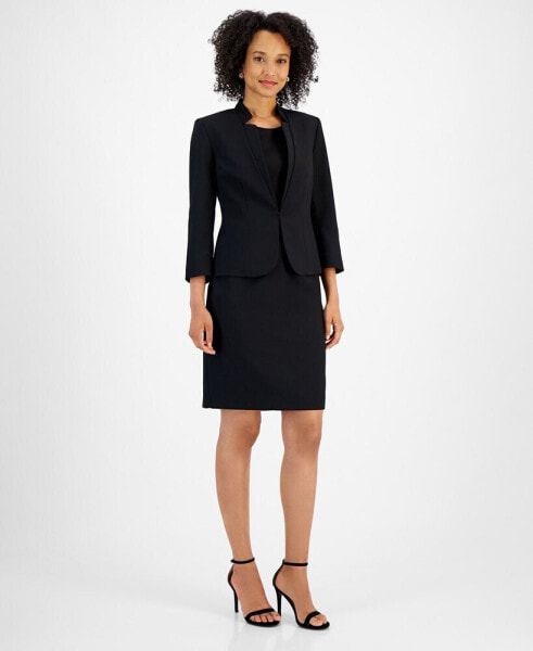 Jacket & Empire Sheath Dress, Petite & Regular Sizes