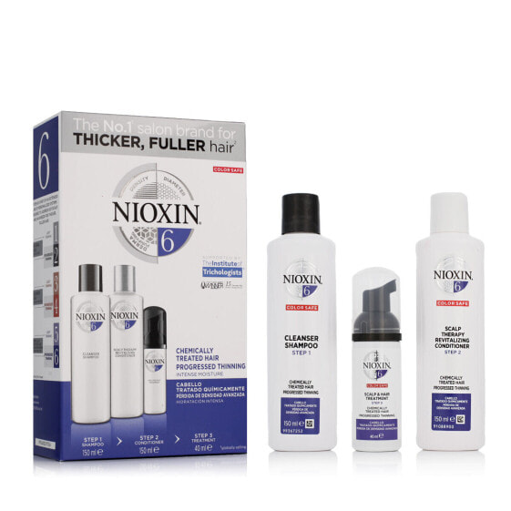 Парикмахерский набор Nioxin System 6 3 Предметы Антиопрокидывающийся