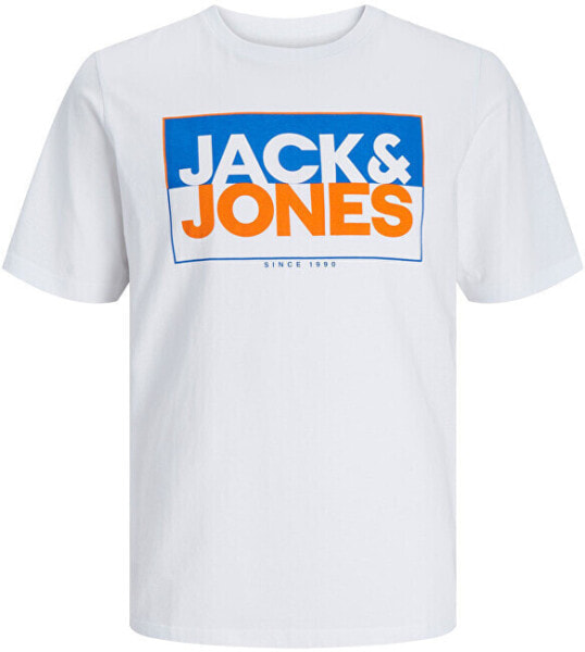 Футболка Jack & Jones JCOBOX Standard Fit White