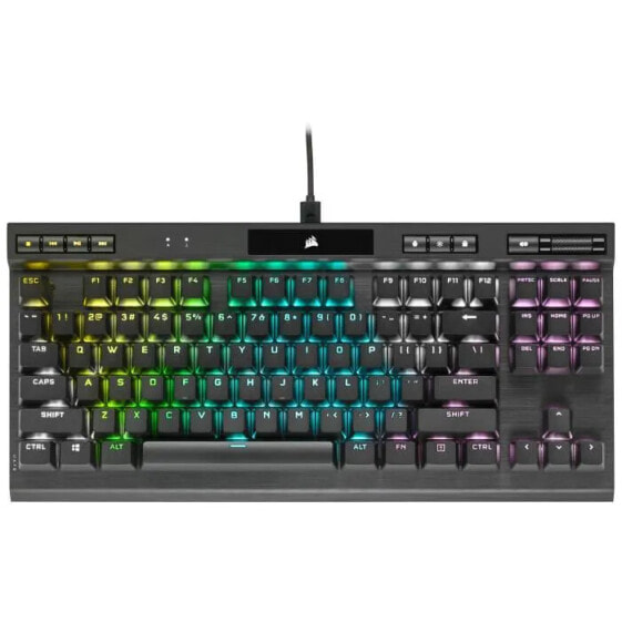 Rote Gaming-Tastatur CORSAIR K70 TKL RGB CS MX (CH-9119010-FR)