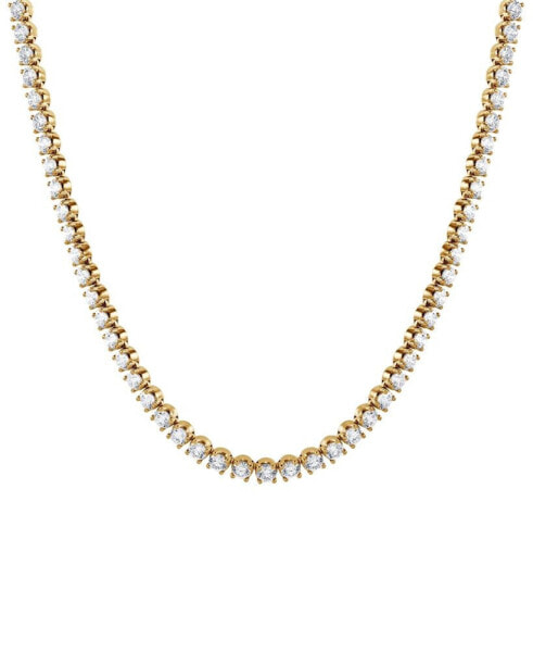Badgley Mischka lab Grown Diamond 18" Tennis Necklace (20 ct. t.w.) in 14k White Gold