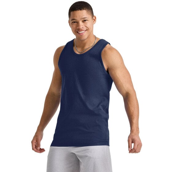 Hanes Essentials Men’s Tank Top Cotton Sleeveless Tee Midweight Size S