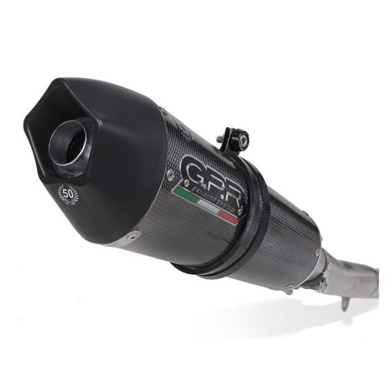 GPR EXHAUST SYSTEMS GP Evo4 Poppy Slip On R 1200 GS 17-18 Euro 4 Homologated Muffler