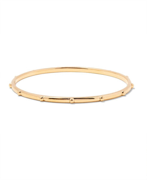 "14k Gold" James Bangle Bracelet