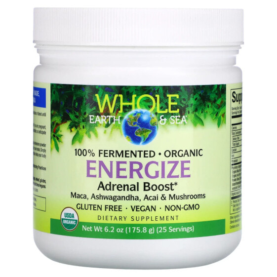 Whole Earth & Sea, Energize Adrenal Boost, 6.2 oz (175.8 g)