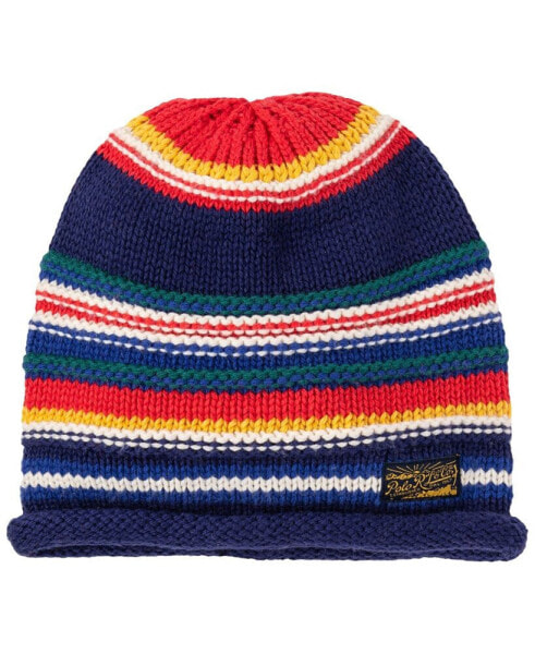 Men's Gradient Stripe Beanie