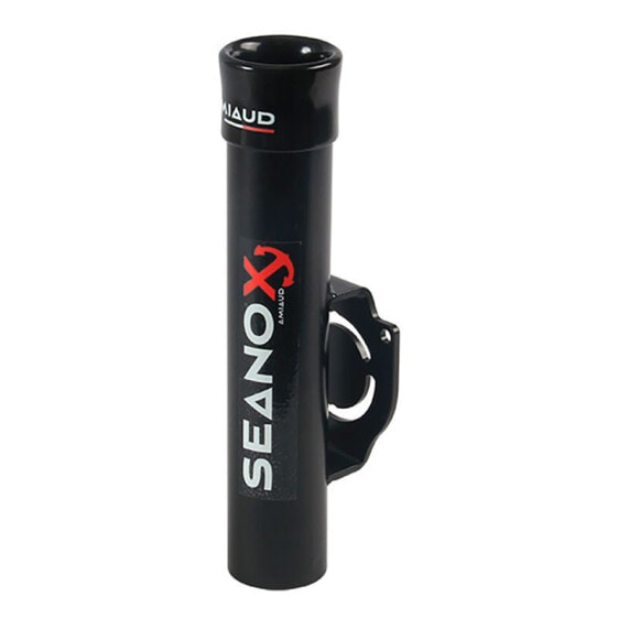 SEANOX Black Closed Stainless Steel Rod Holder