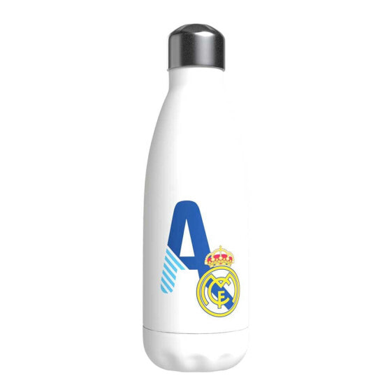 REAL MADRID Letter A Customized Stainless Steel Bottle 550ml