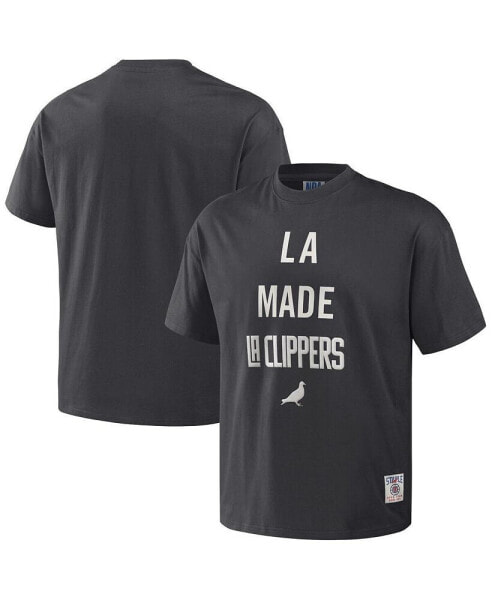 Men's NBA x Anthracite LA Clippers Heavyweight Oversized T-shirt