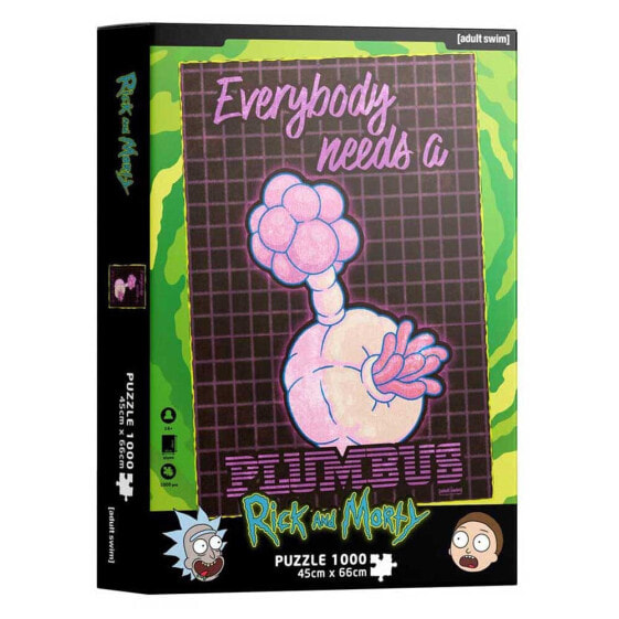SD TOYS Rick And Morty Plumbus Puzzle 1000 Pieces