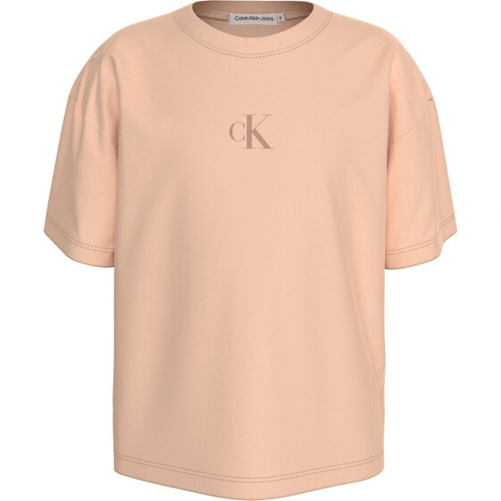 CALVIN KLEIN JEANS Logo Boxy short sleeve T-shirt