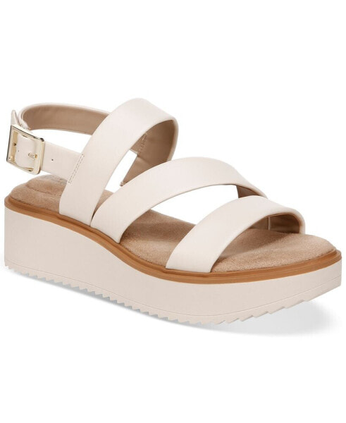 Women's Cessey Memory Foam Flatform Wedge Sandals, Created for Macy's